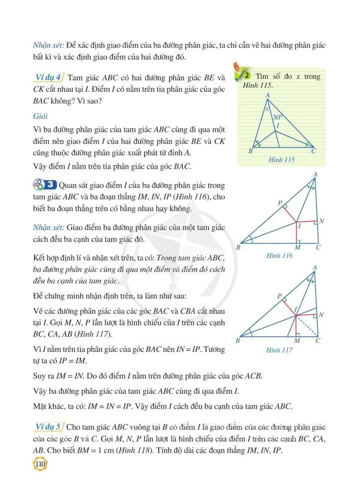 §11. Tính chất ba đường phân giác của tam giác 