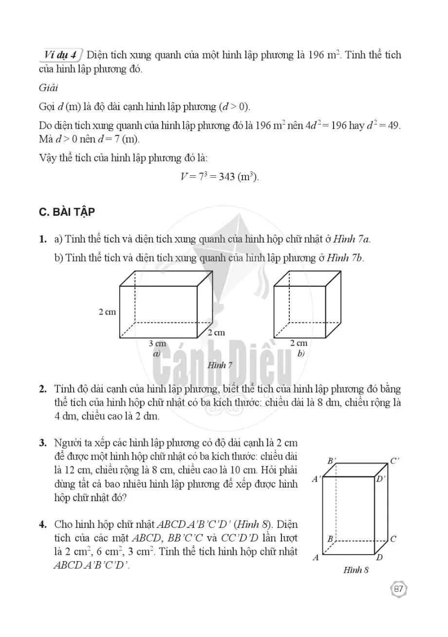 $1. Hình hộp chữ nhật. Hình lập phương