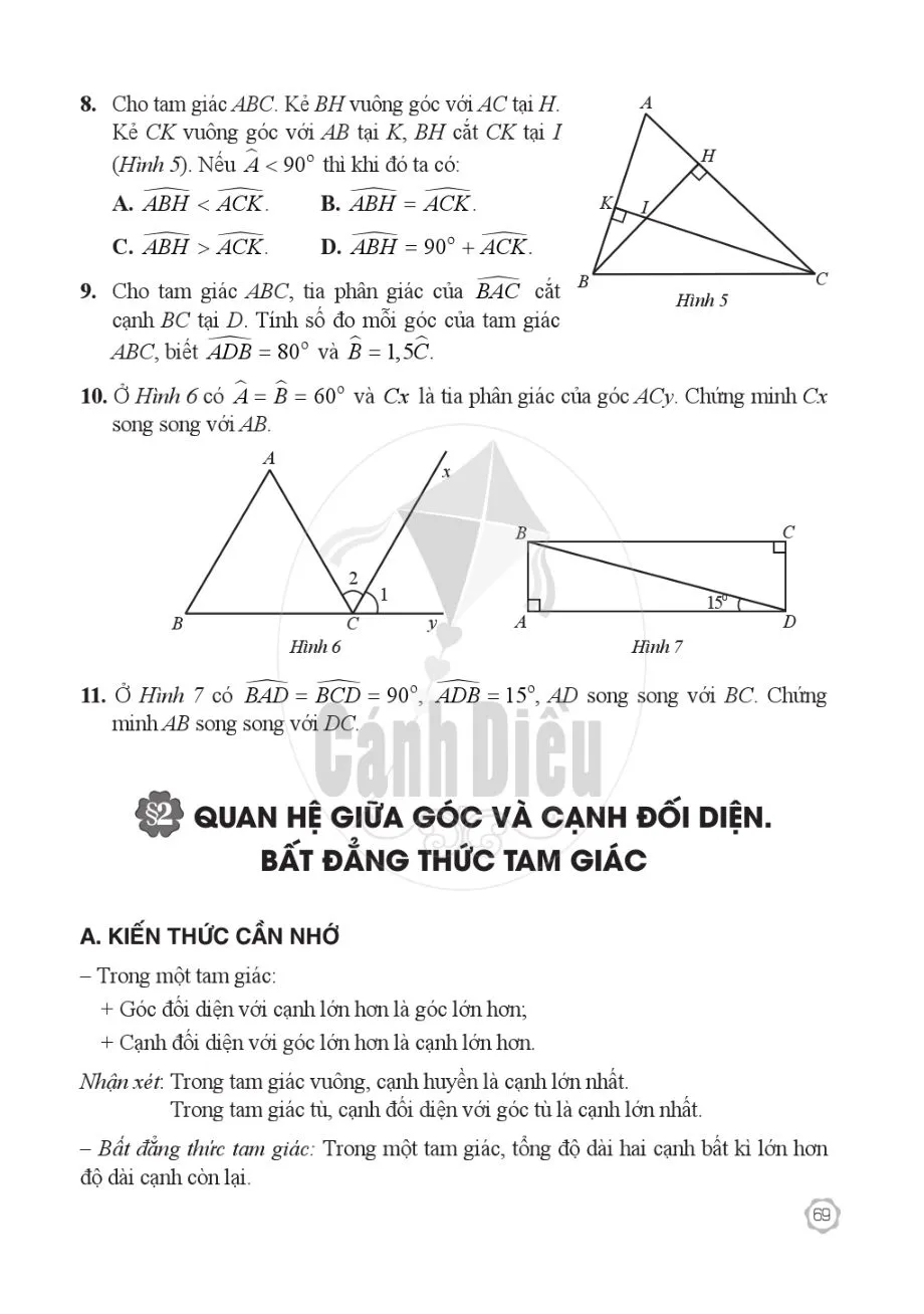 §1. Tổng các góc của một tam giác