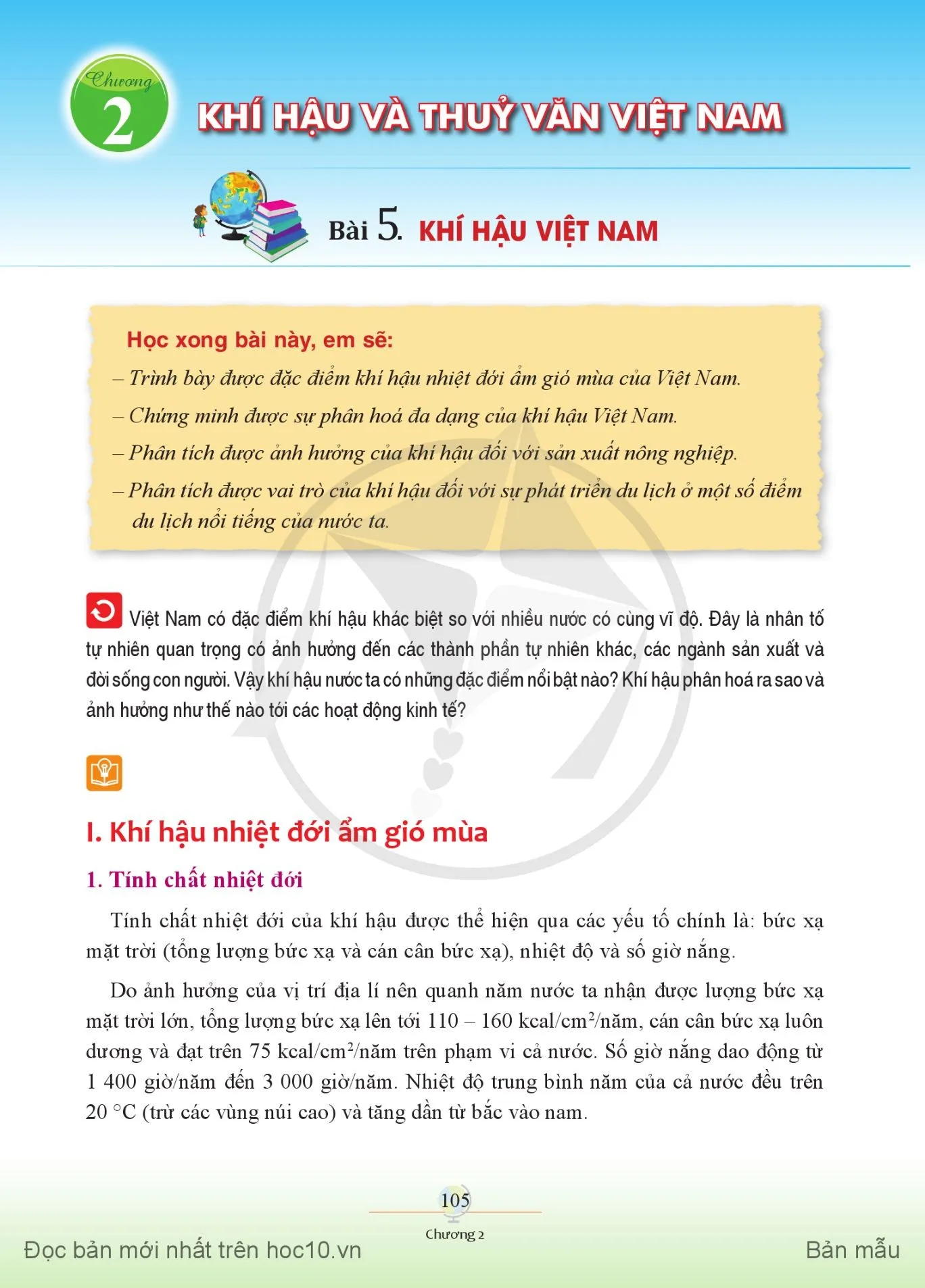 Bài 5. Khí hậu Việt Nam