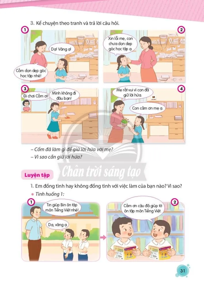 Bài 6: EM GIỮ LỜI HỨA