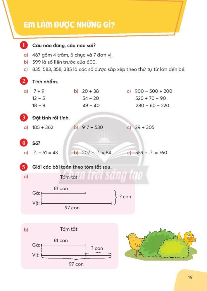 Tìm số bị chia, tìm số chia