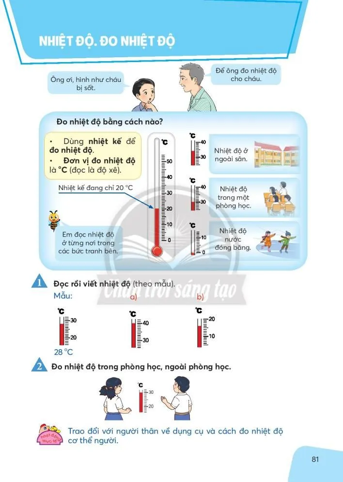 Nhiệt độ. Đo nhiệt độ.