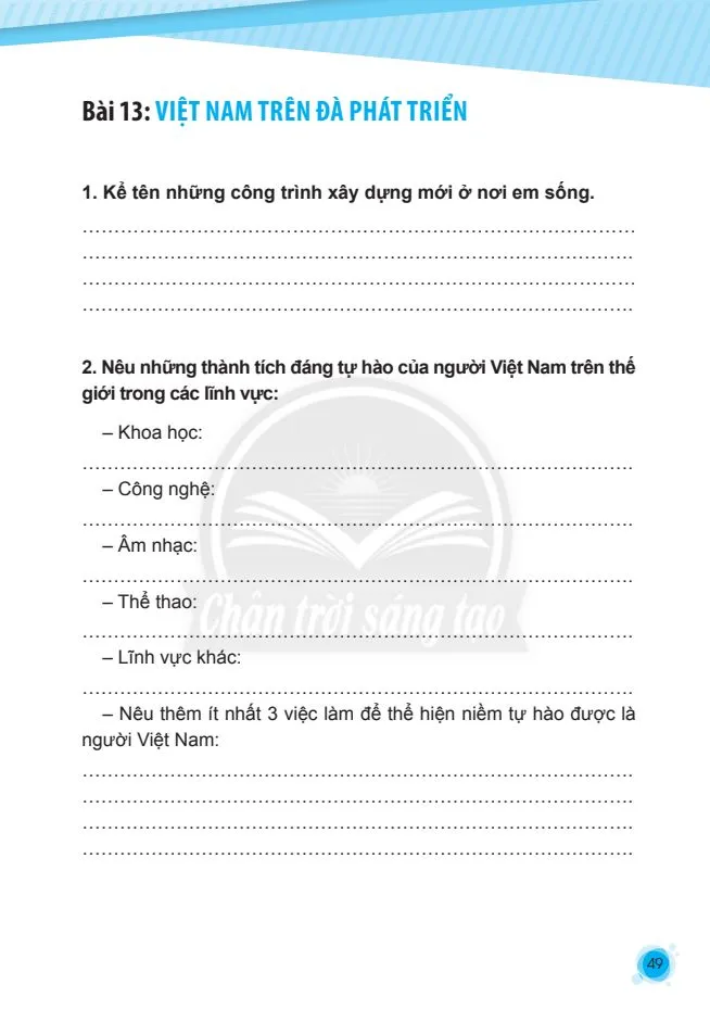 Bài 12: VIỆT NAM TƯƠI ĐẸP