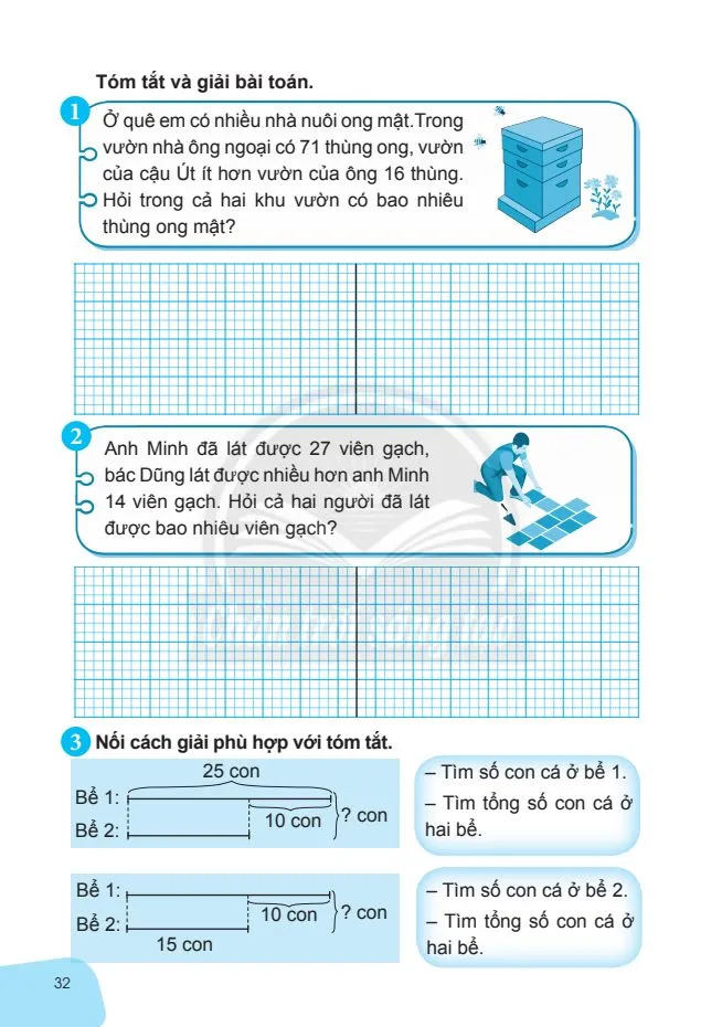 Bài toán giải bằng hai bước tính . 