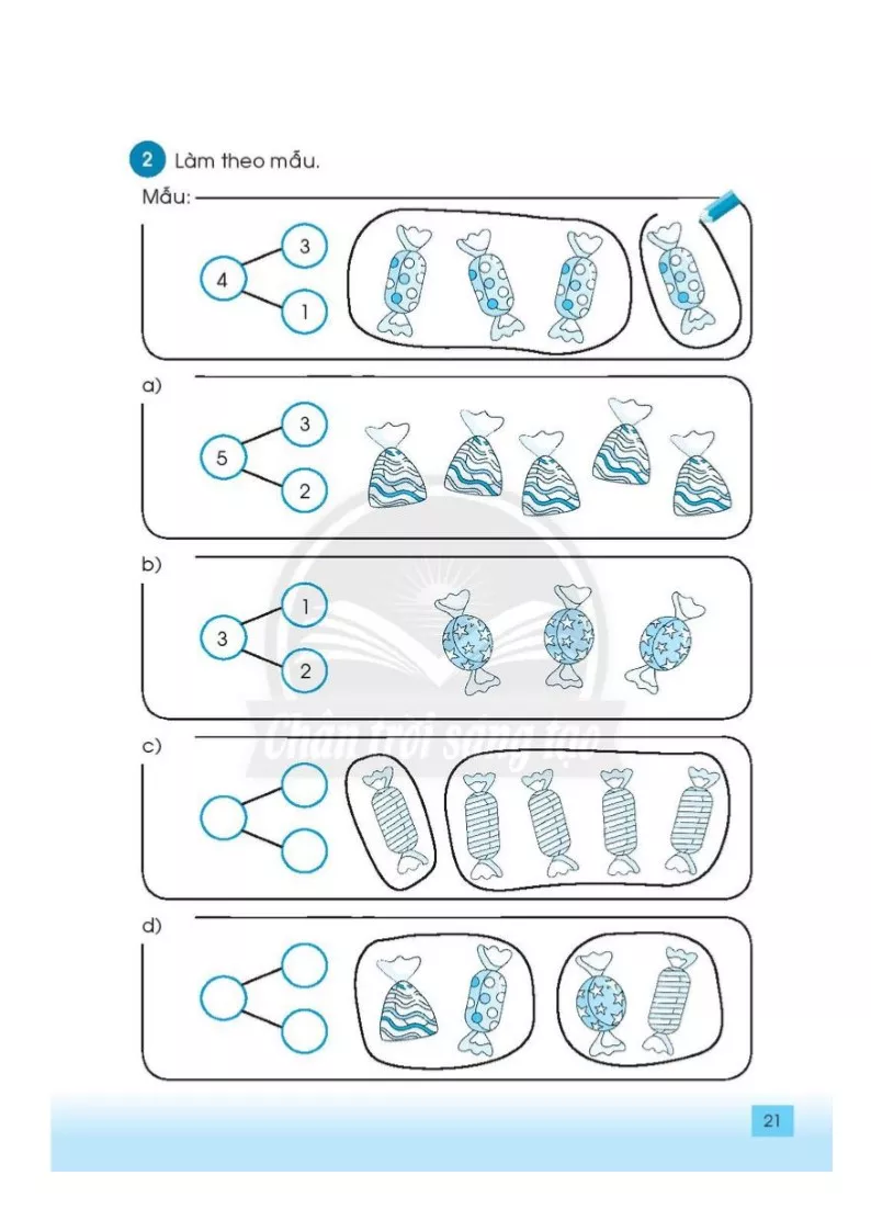 • Tách - Gộp số