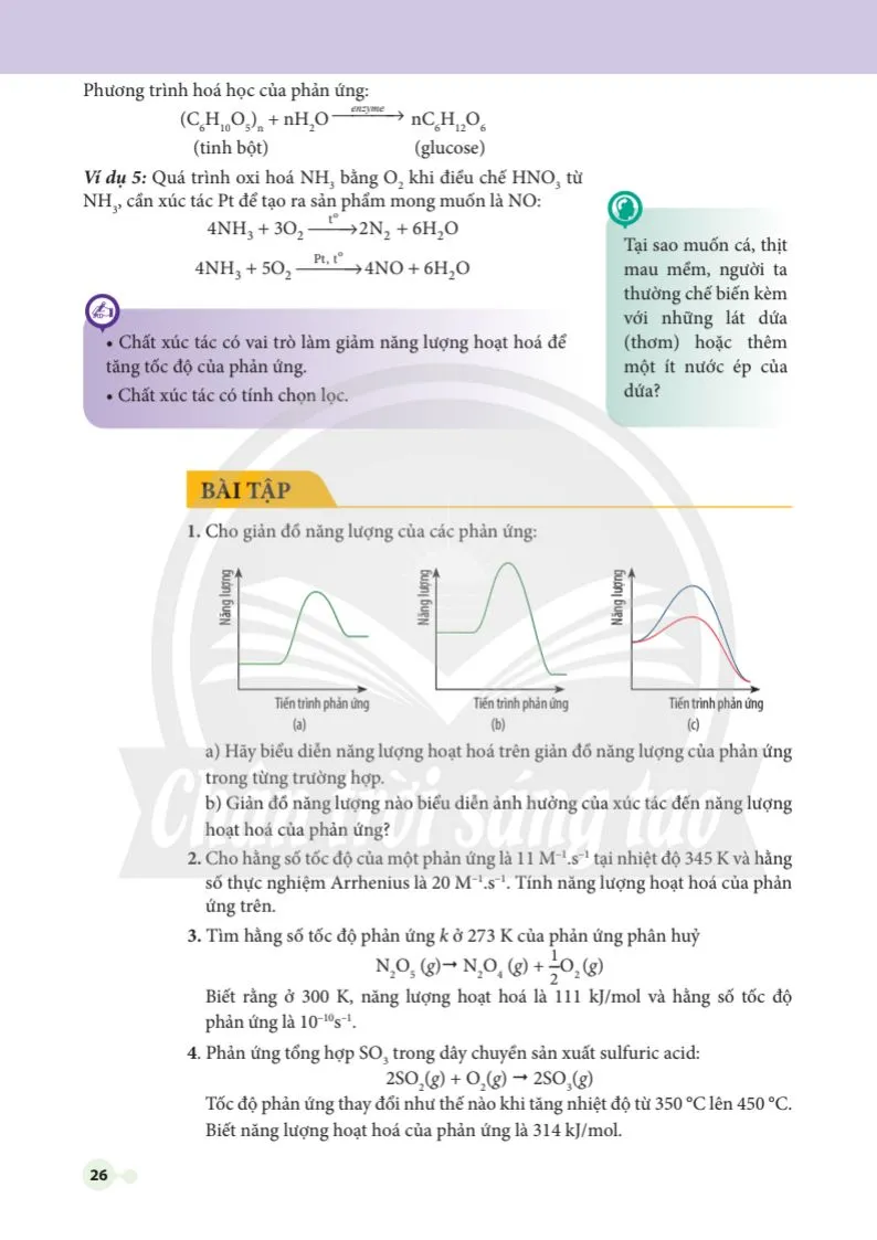 Bài 3. Năng lượng hoạt hoá của phản ứng hoá học .