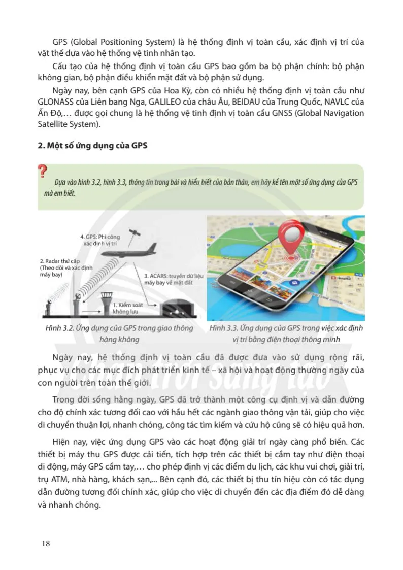 Bài 3. Một số ứng dụng của GPS và bản đồ số trong đời sống