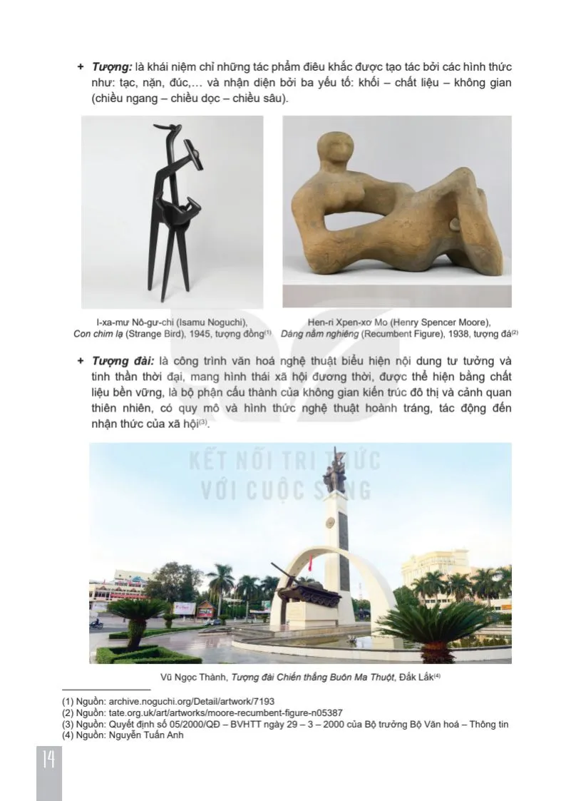Khái quát về nghệ thuật điêu khắc