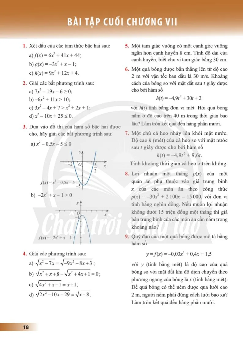 Bài 3. Phương trình quy về phương trình bậc hai 