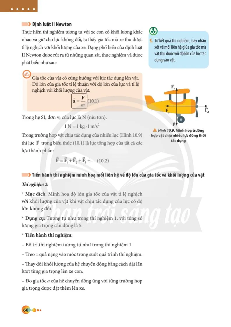 Bài 10. Ba định luật Newton về chuyển động.