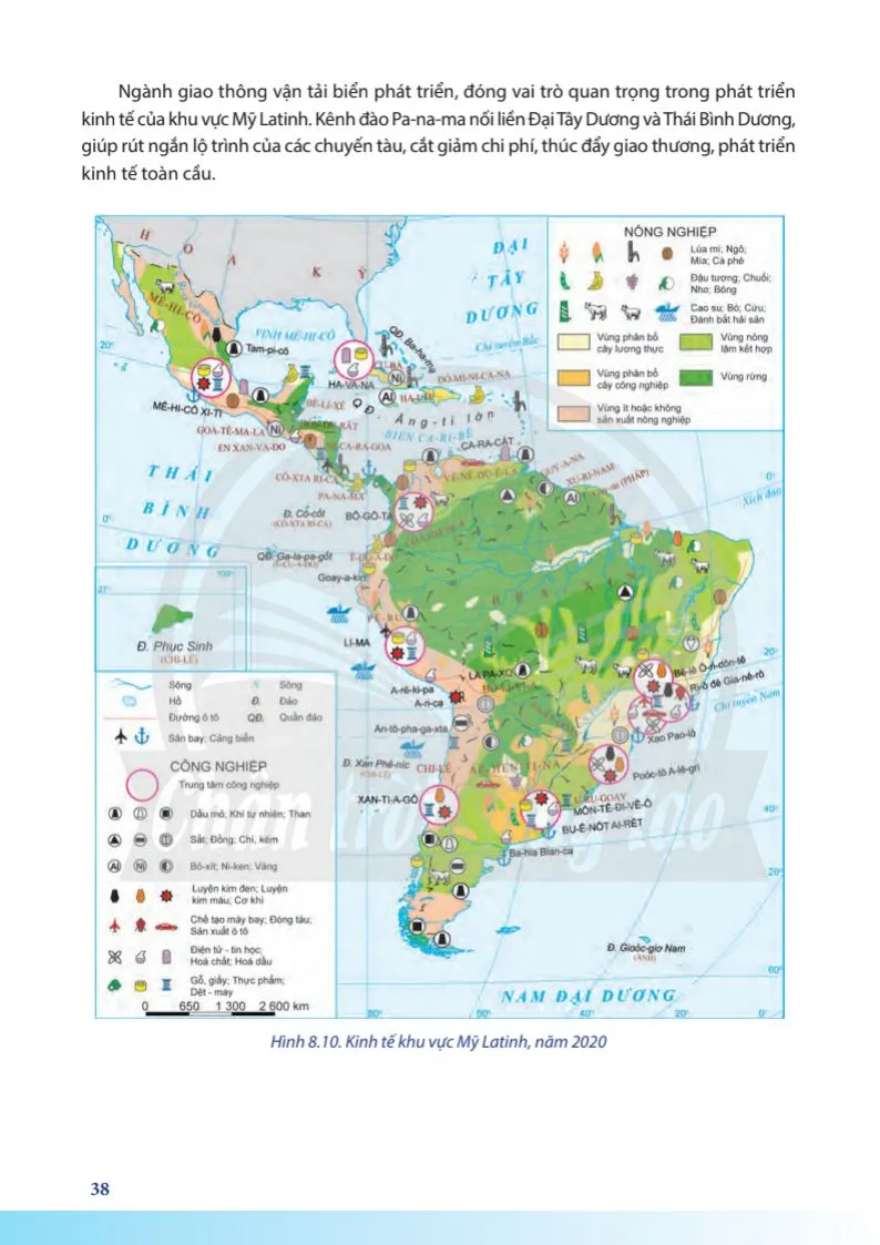 Bài 8. Tự nhiên, dân cư, xã hội và kinh tế Mỹ Latinh