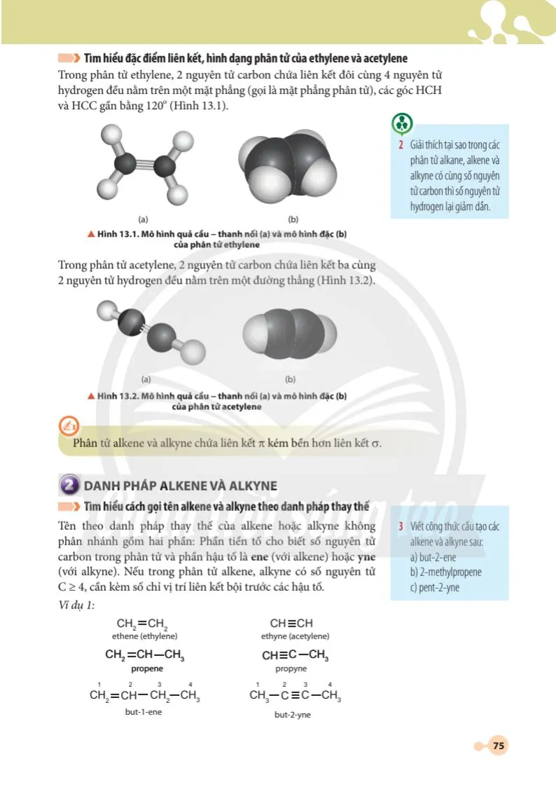 Bài 13. Hydrocarbon không nó 