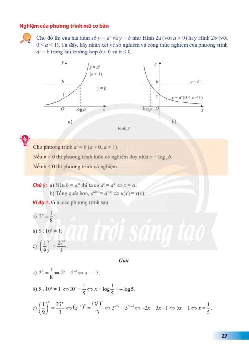 Bài 4. Phương trình, bất phương trình mũ và lôgarit 