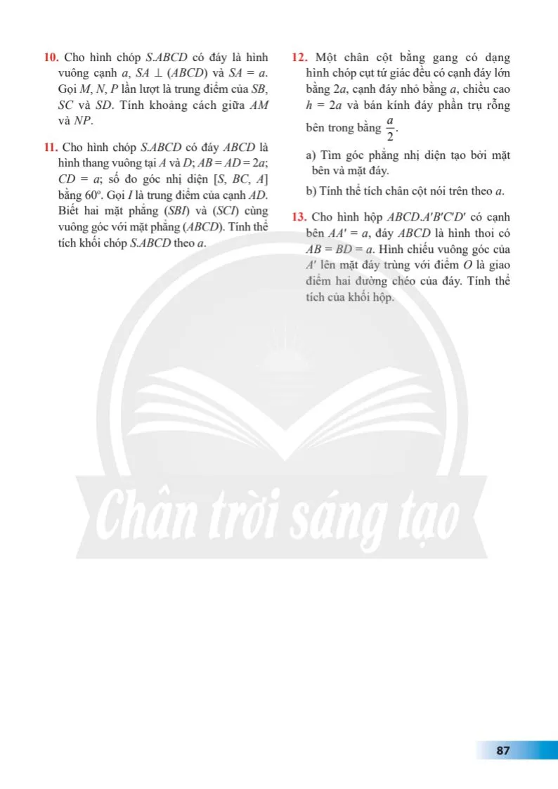 Bài tập cuối chương VIII