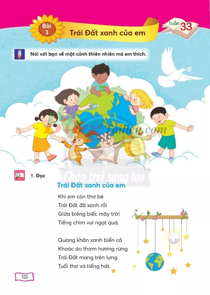 Bài 3: Trái Đất xanh của em