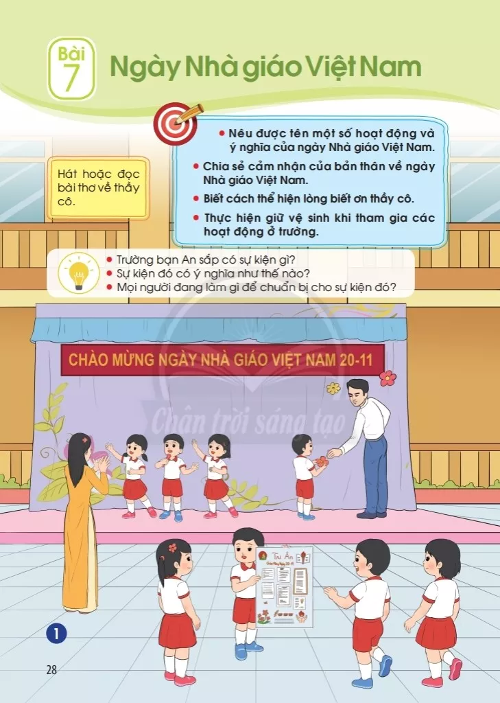Bài 7: Ngày Nhà giáo Việt Nam