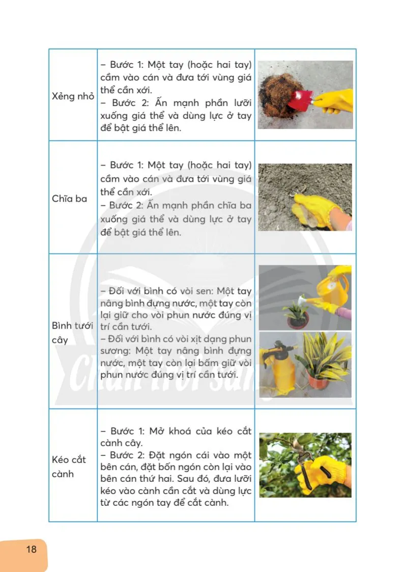 Bài 2. Vật liệu, dụng cụ trồng hoa và cây cảnh trong chậu