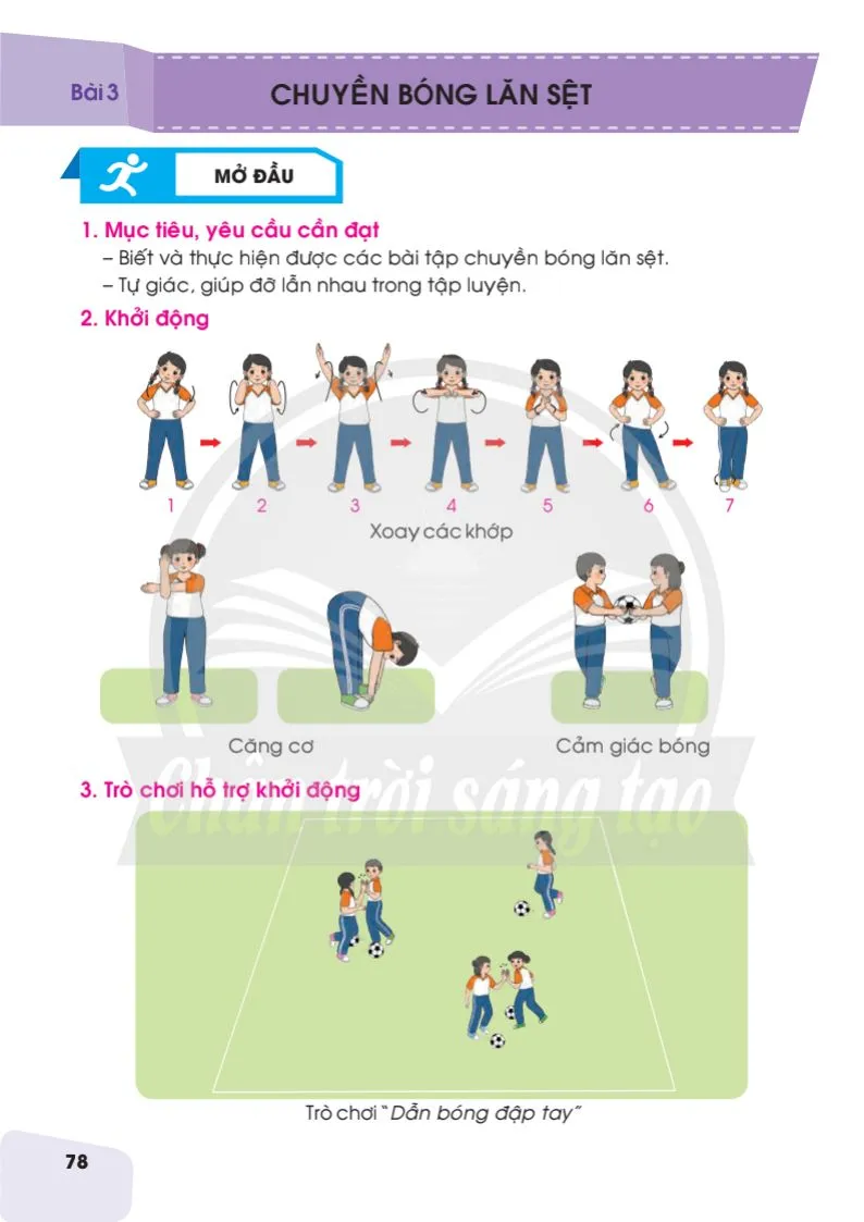 Bài 3. Chuyền bóng lăn sệt