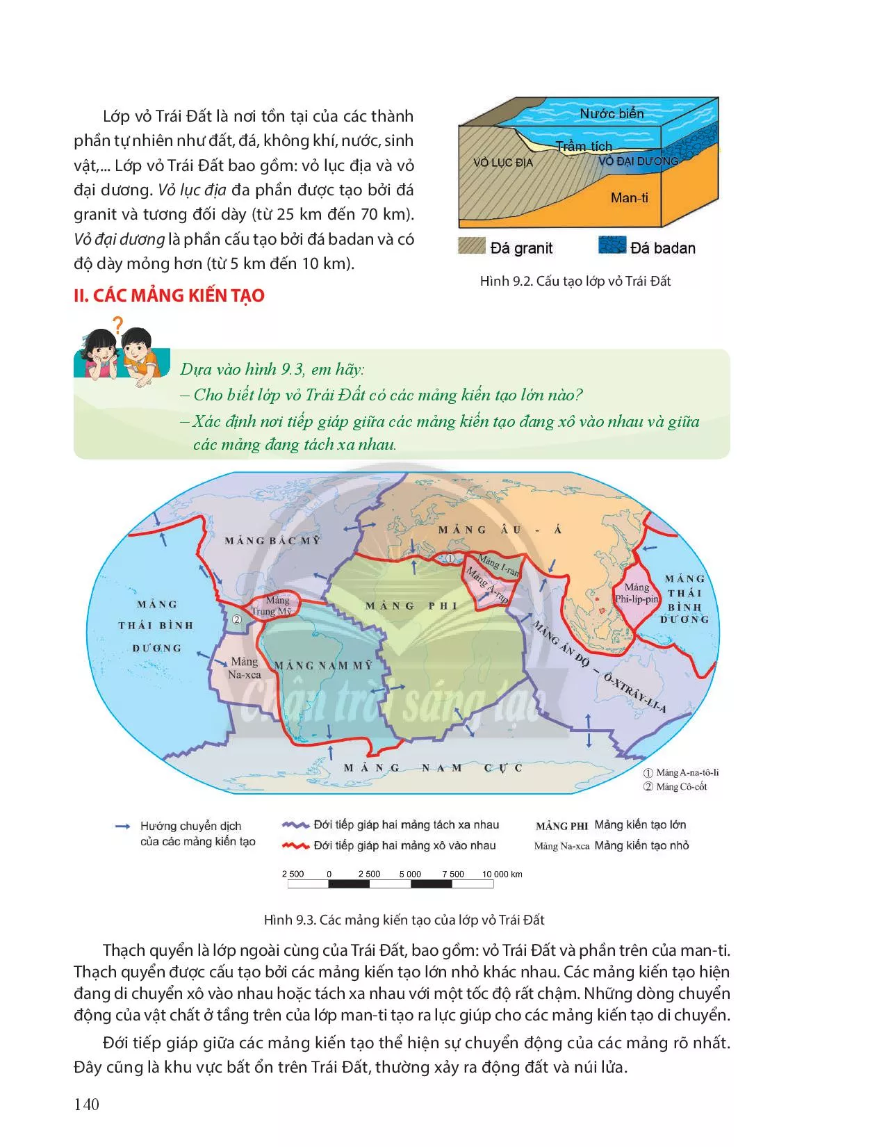 Bài 9. Cấu tạo của Trái Đất. Động đất và núi lửa