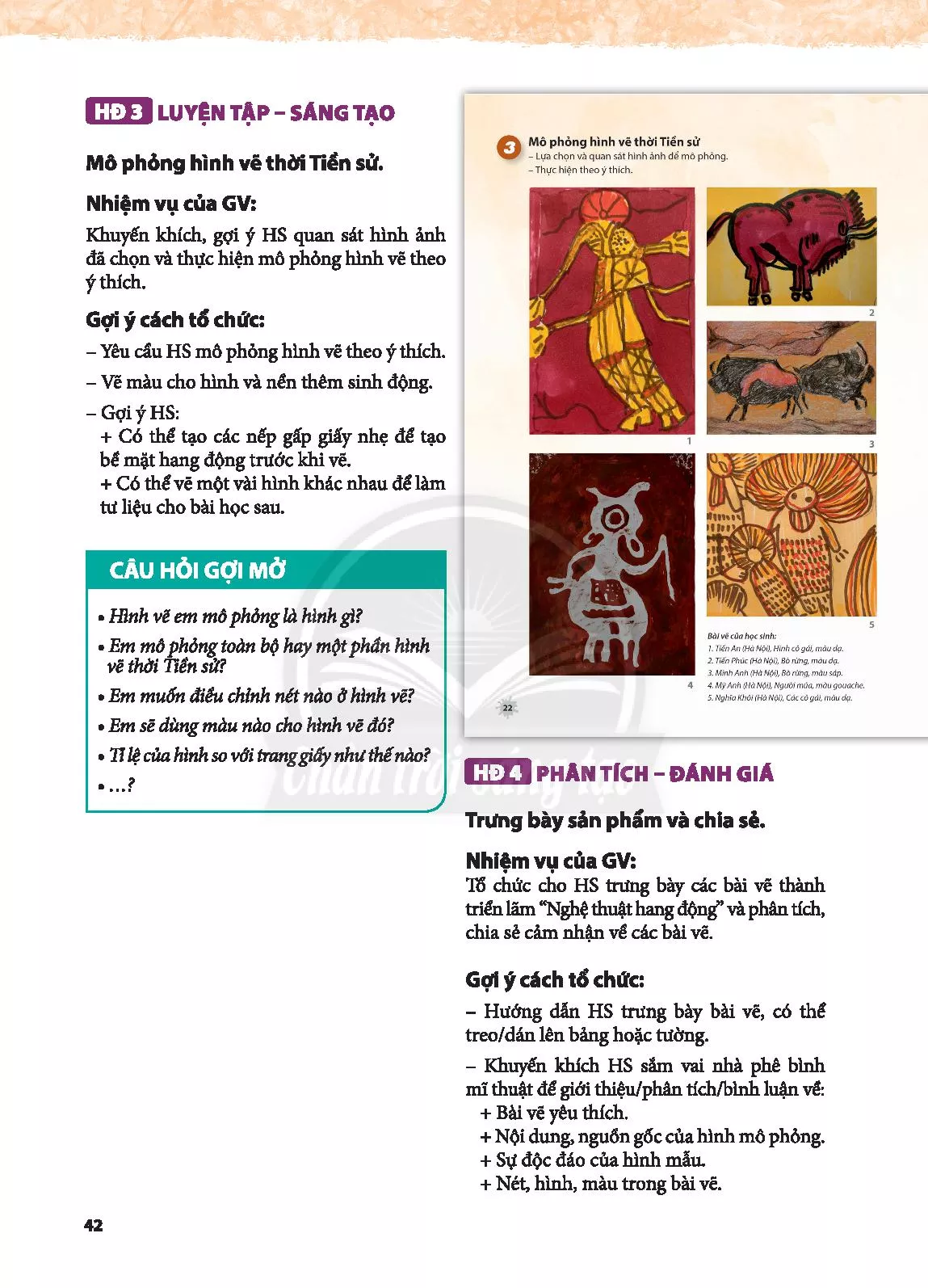 SGV Scan] ✓ Bài 1: Những hình vẽ trong hang động - Sách Giáo Viên - Học  Online Cùng 
