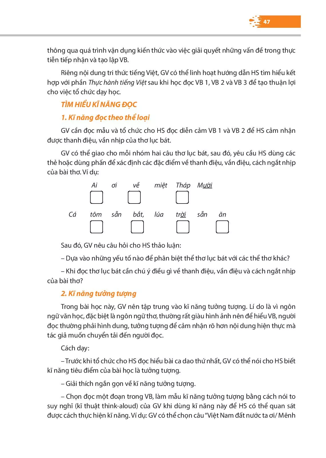 3. Tổ chức các hoạt động học