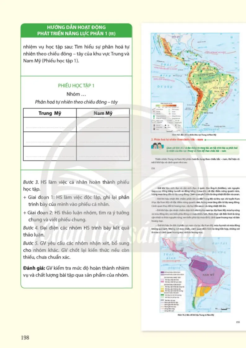 Bài 16. Thiên nhiên Trung và Nam Mỹ ...