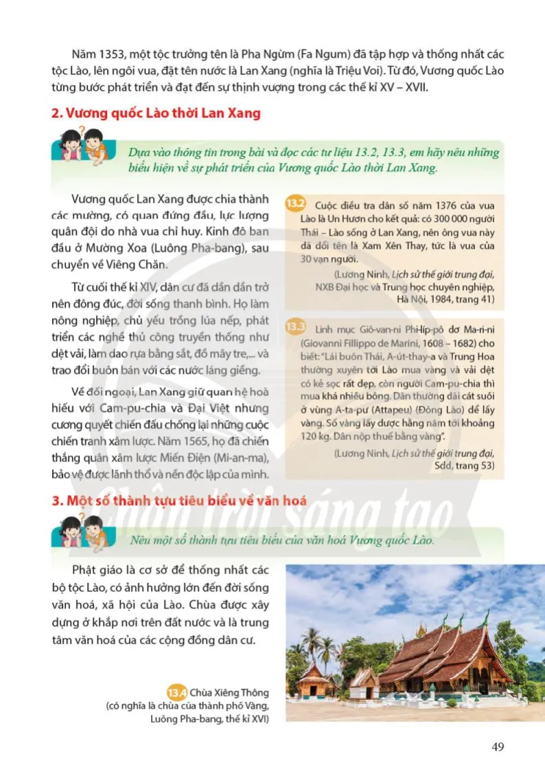 Bài 13. Vương quốc Lào ....