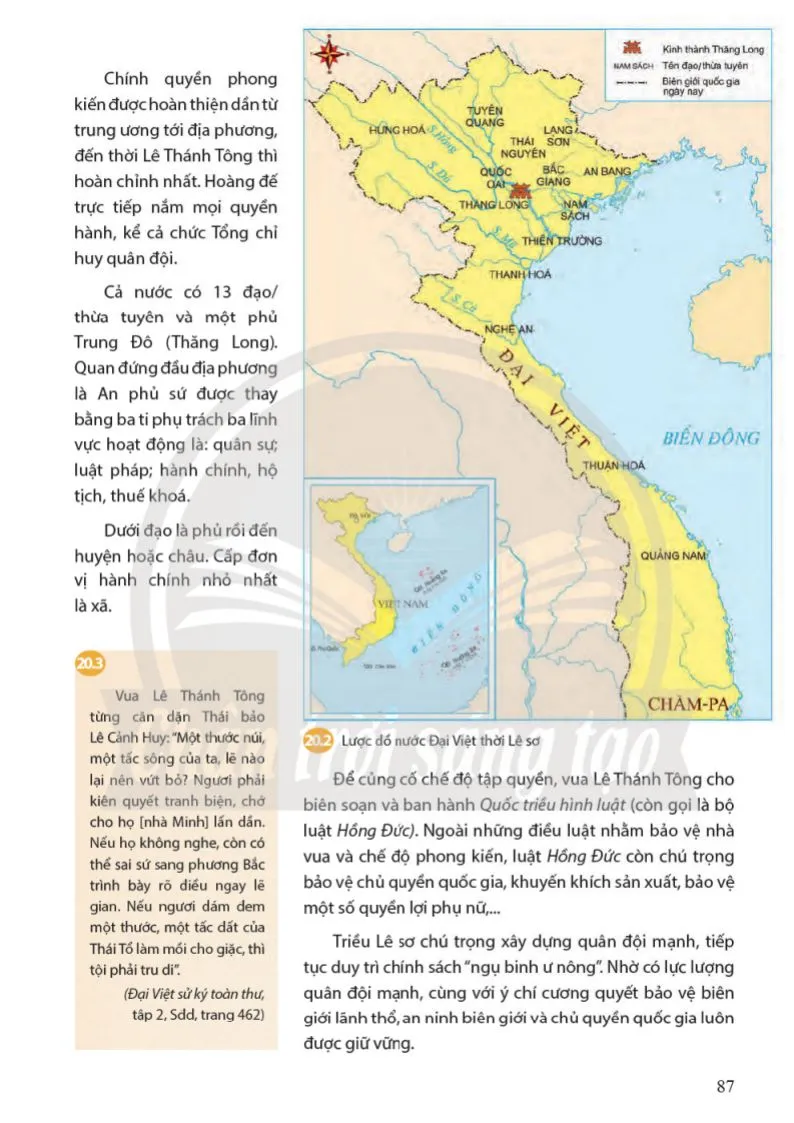 Bài 20. Đại Việt thời Lê sơ (1428 – 1527) .