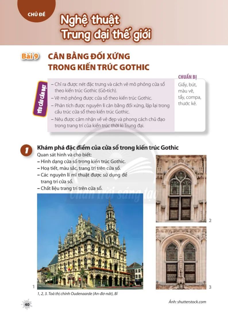 Bài 9. Cân bằng đối xứng trong kiến trúc Gothic