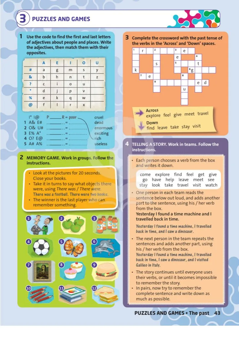 Puzzles and games p43