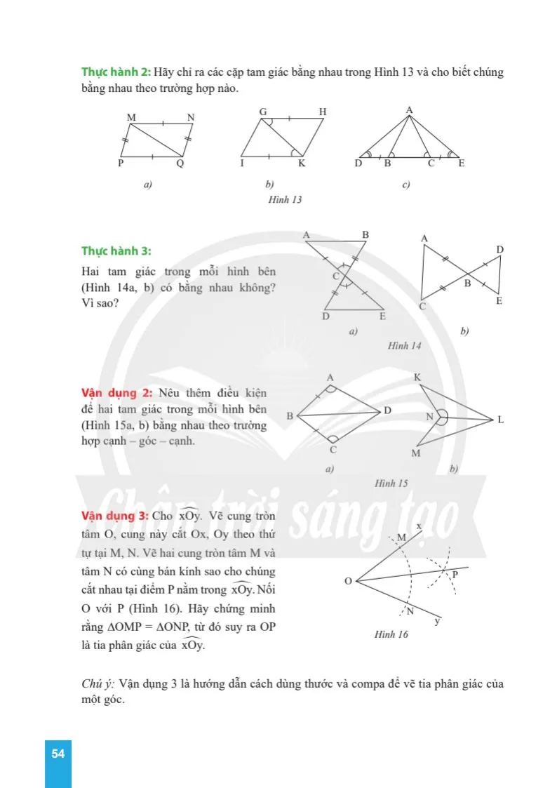 Bài 2. Tam giác bằng nhau