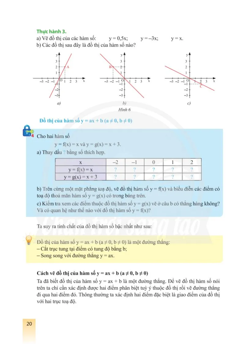 Bài 3. Hàm số bậc nhất y = ax + b (a#0)