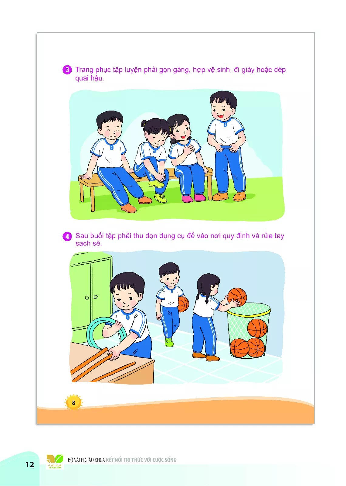 1. Giới thiệu sách giáo khoa Giáo dục thể chất 1