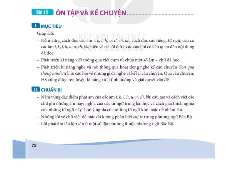 Bài 15. Ôn tập và kể chuyện