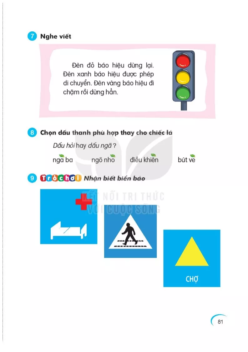 Bài 5: Đèn giao thông