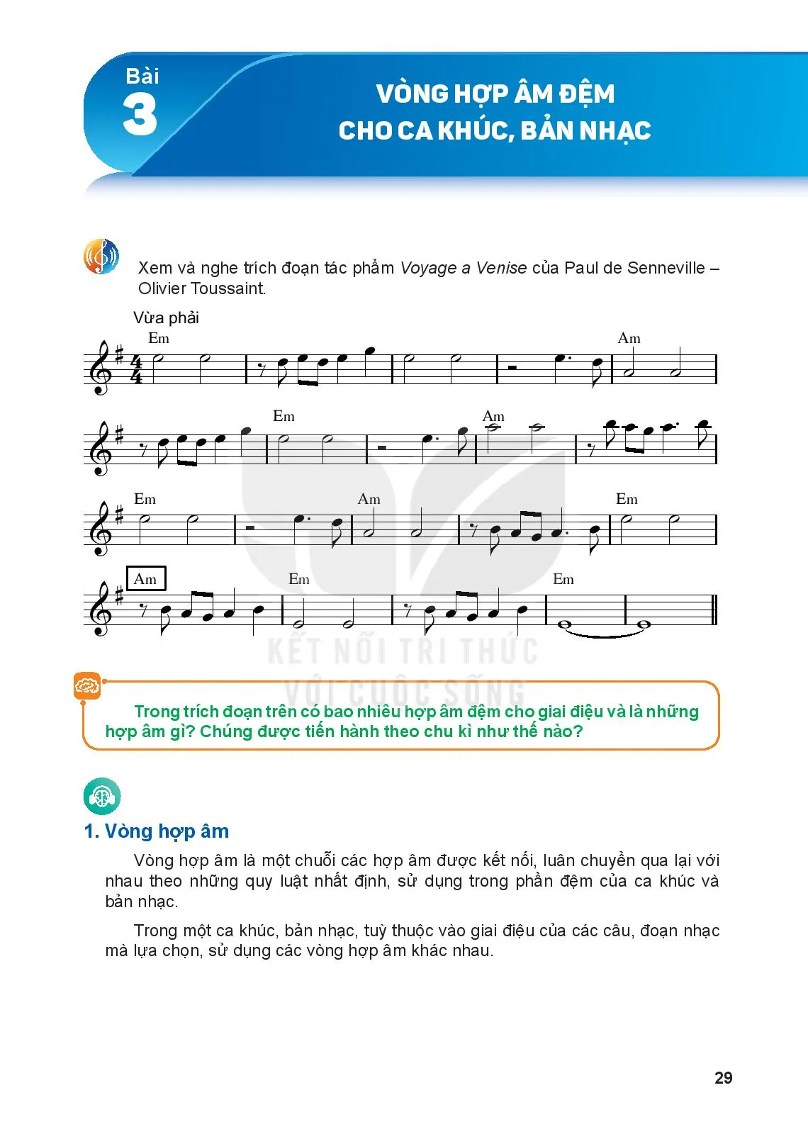 Bài 2: Phương pháp xác định cấu trúc của ca khúc, bản nhạc 