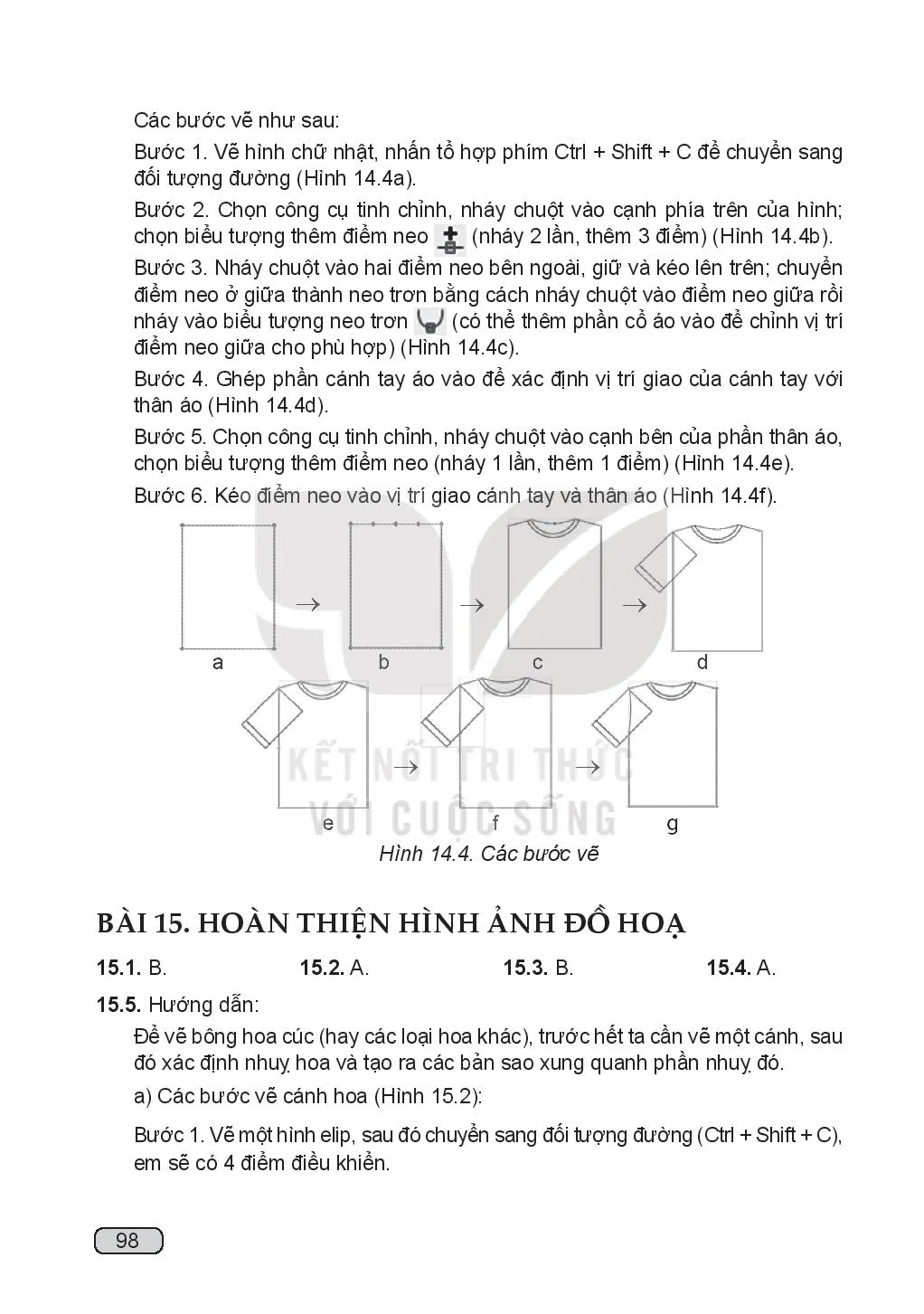 Bài 15. Hoàn thiện hình ảnh đồ hoạ