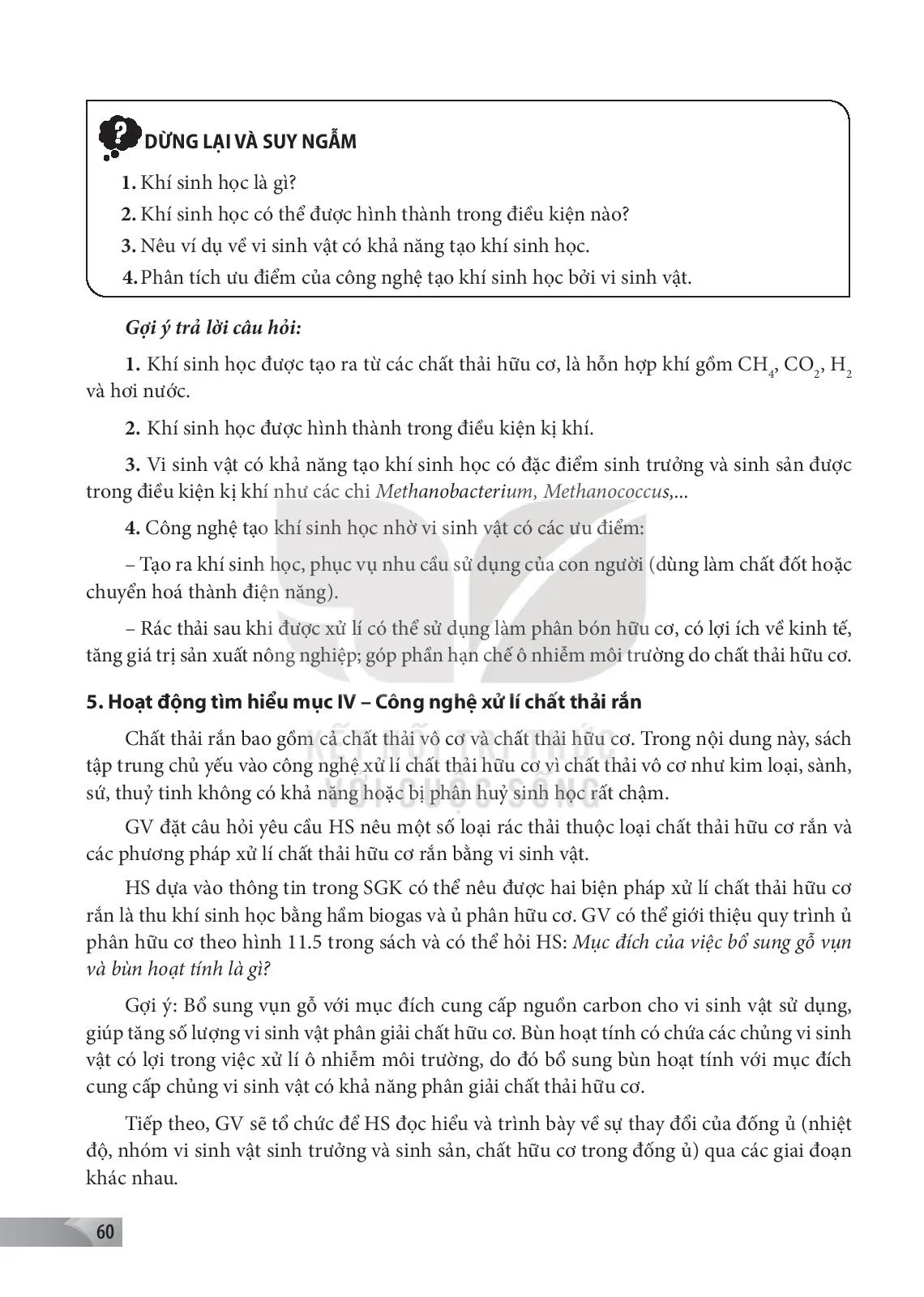 Bài 11. Công nghệ ứng dụng vi sinh vật trong xử lí ô nhiễm môi trường