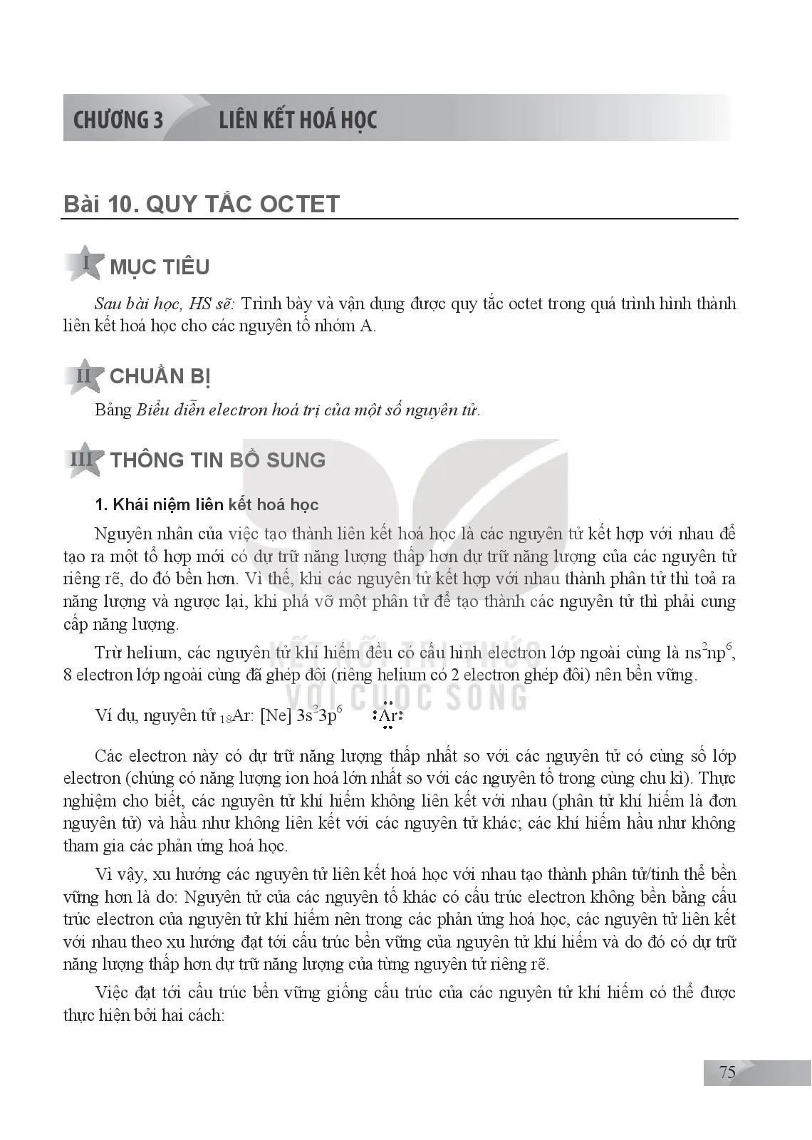 Bài 10. Quy tắc octet