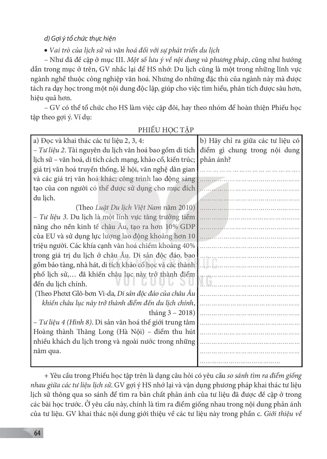 Bài 4. Sử học với một số lĩnh vực, ngành nghề hiện đại.