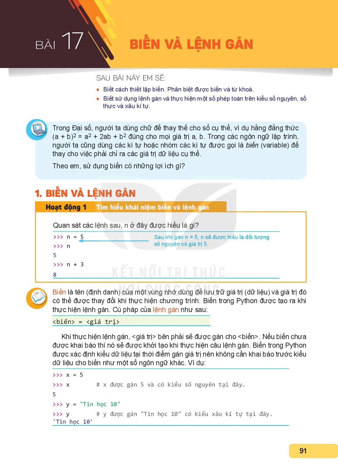 Bài 16. Ngôn ngữ lập trình bậc cao và Python