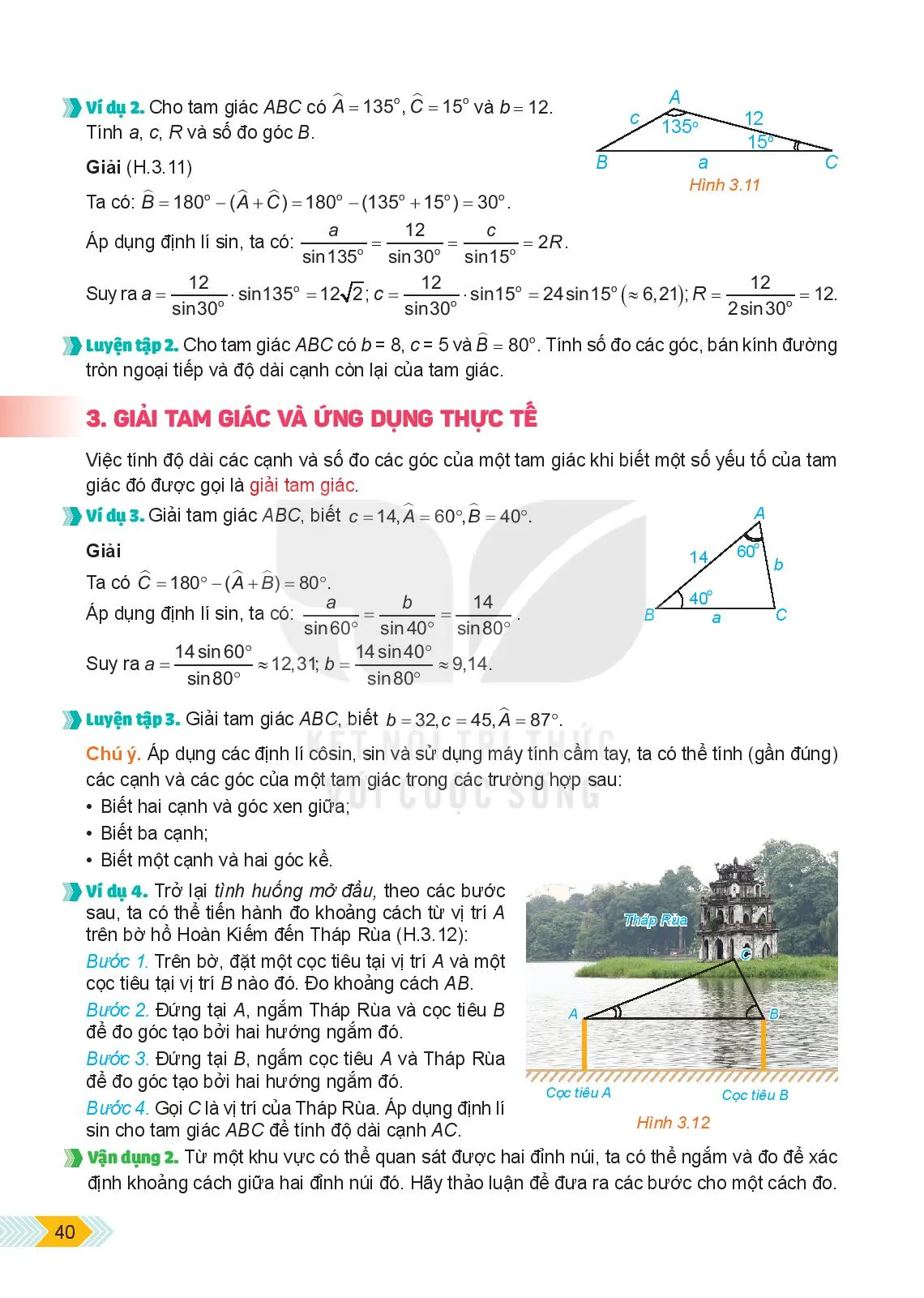 Bài 6. Hệ thức lượng trong tam giác 38