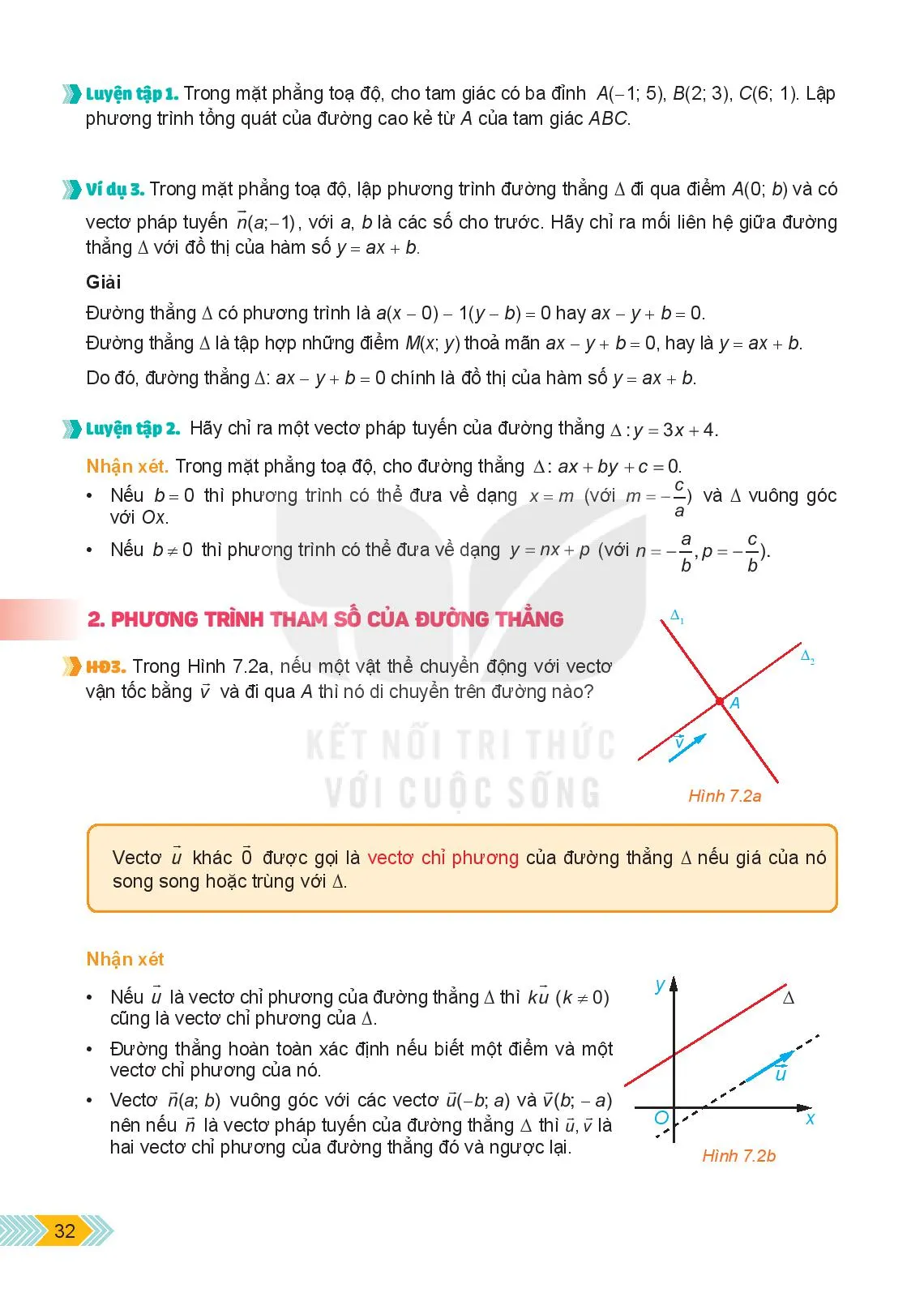 Bài 19. Phương trình đường thẳng 