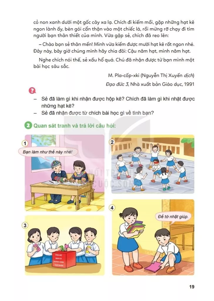 Bài 4 - Yêu quý bạn bè 