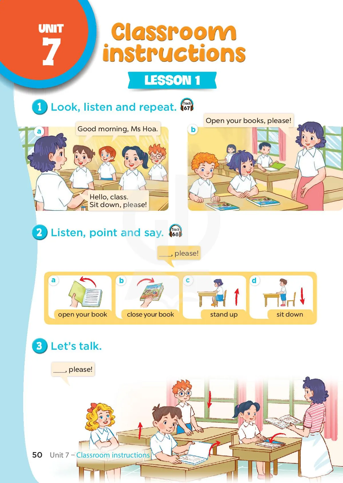 Unit 7 Classroom instructions