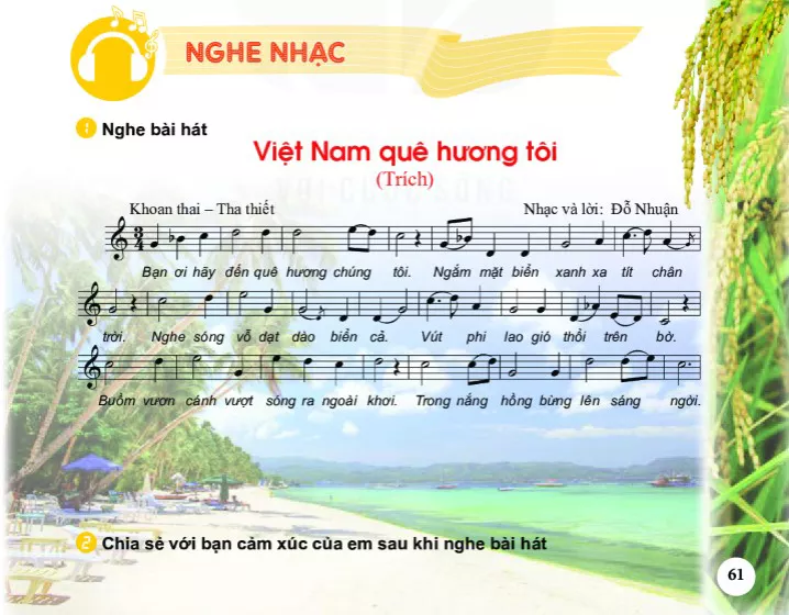 Nghe nhạc: Nghe bài hát Việt Nam quê hương tôi 