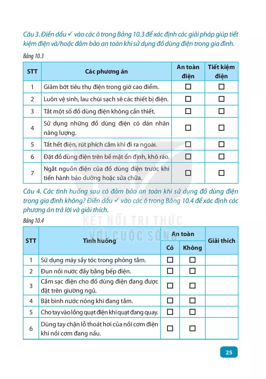 Bài 10. Khái quát về đồ dùng điện trong gia đình 