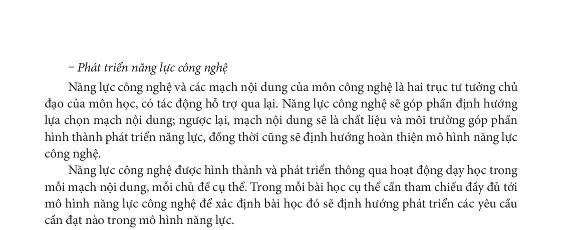 2. Phát triển phẩm chất, năng lực của học sinh trong dạy học Công nghệ 