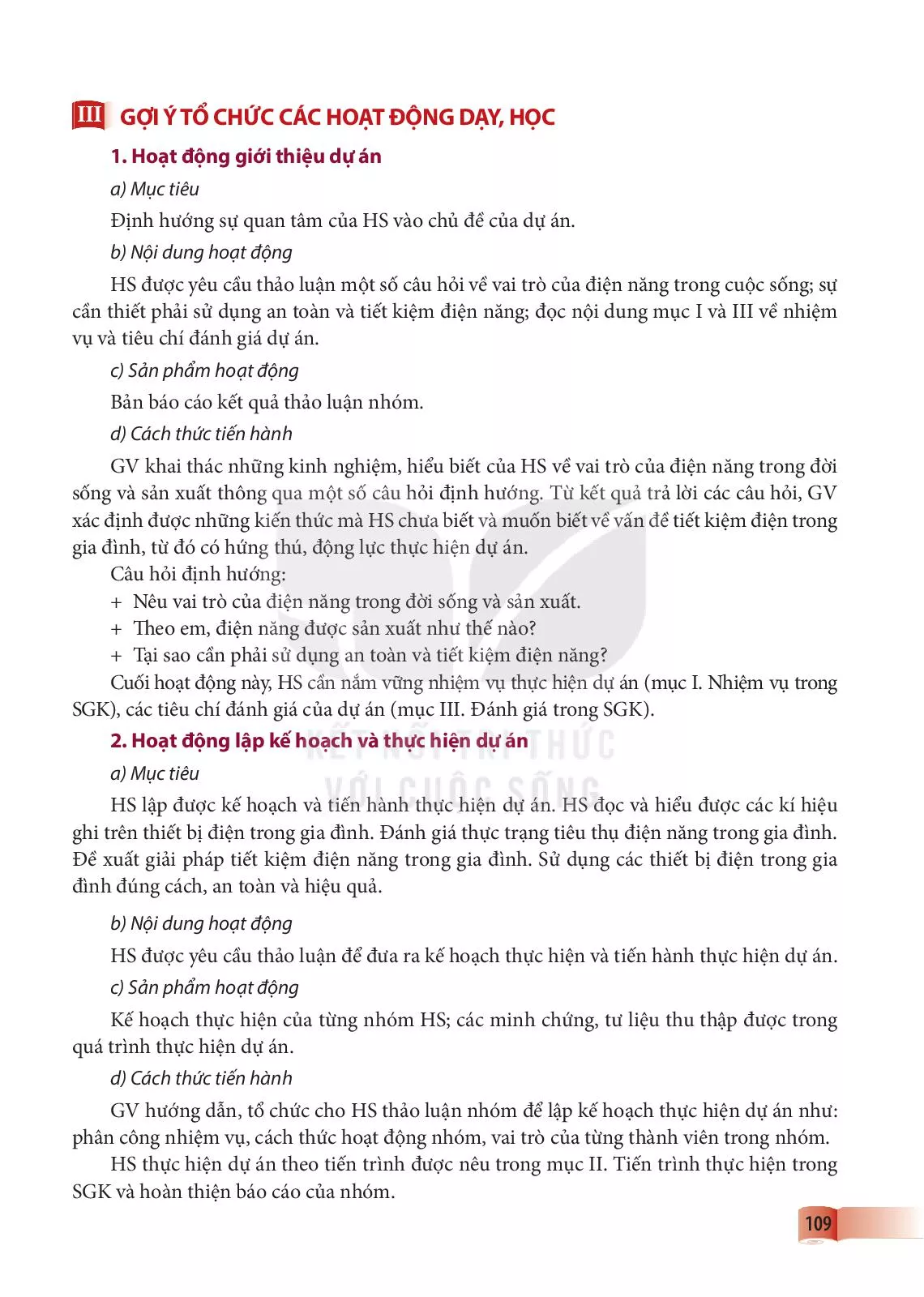 Bài 14. Dự án: AN TOÀN VÀ TIẾT KIỆM ĐIỆN TRONG GIA ĐÌNH